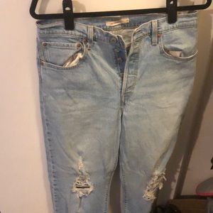 Levi Ribcage Straight Jeans